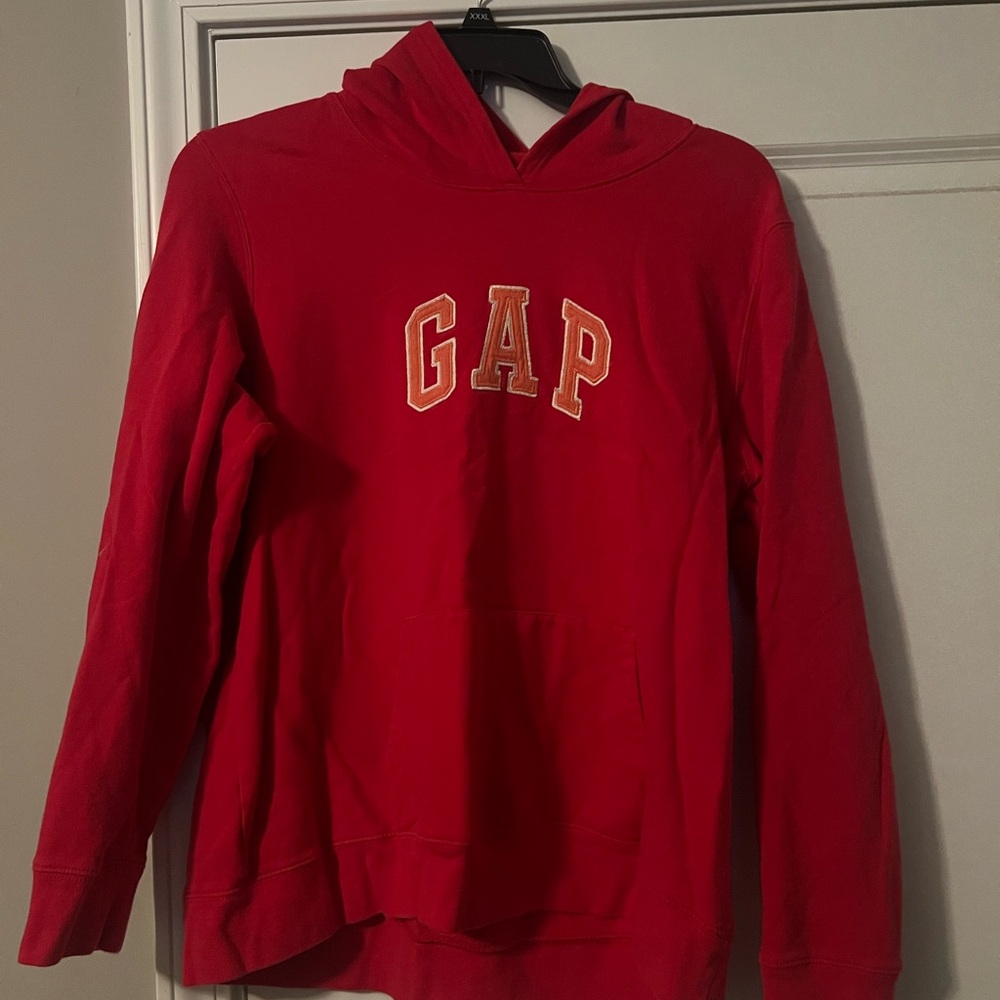 GAP Pink and Orange Hoodie Sweatshirt